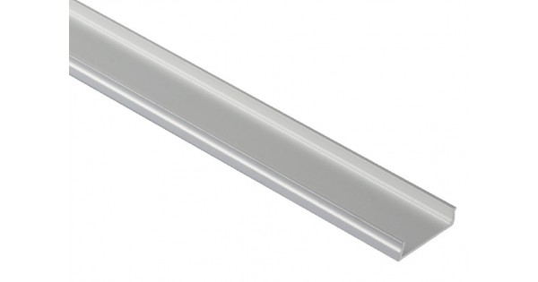 Perfil de aluminio flexible moldeable 18x6mm - 2 metros
