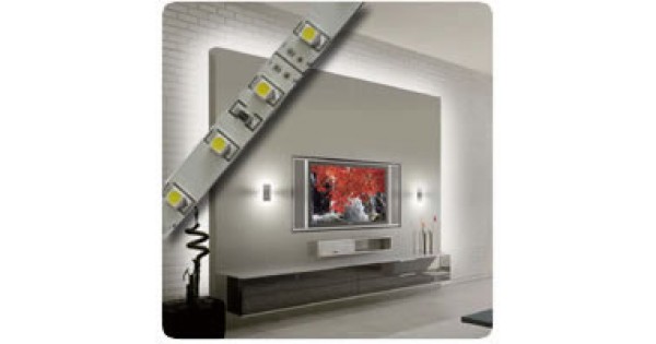 Tira de LEDs RGB con mando para TV (2x50cm) > iluminación led